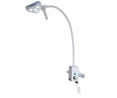 X710 rail-mount LED examination light with IEC cable/curled IEC X710LR - rail-mount, curled IEC