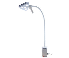 X710 wall-mount examination light with IEC cable X710LR - rail-mount, IEC Cable