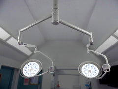 S460/460 dual-head ceiling-mount operating theatre light 500mm/500mm (120,000/120,000 lux) S460 (500mm) + S460 (500mm)