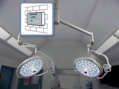 S470/470 dual-head ceiling-mount operating theatre light 700mm/700mm (160,000/160,000 lux) S470/470 dual-head ceiling-mount operating theatre light 700mm/700mm (160,000/160,000 lux)