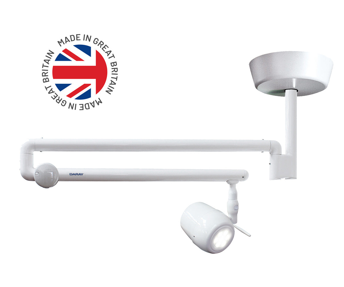 X400 ceiling-mount LED examination light – DARAY