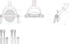DIAMOND wall-mount with short-reach arm DIAMOND wall-mount with short-reach arm