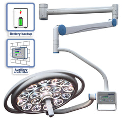 S460 single-head ceiling-mount operating theatre light 500mm (120,000 lux)