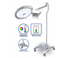 S460 single-head mobile operating theatre light 500mm (120,000 lux)