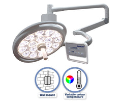 S460 single-head wall-mount operating theatre light 500mm (120,000 lux)