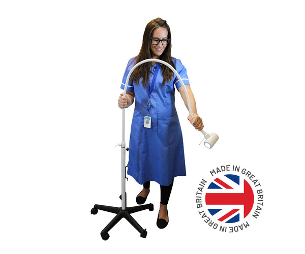 X100 mobile-mount examination light