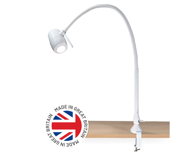 X200 desk-clamp LED examination light
