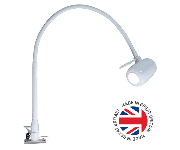 X200 fixed desk-mount LED examination light
