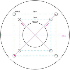 S460/460 dual-head ceiling-mount operating theatre light 500mm/500mm (120,000/120,000 lux)