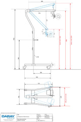 S180 mobile-mount minor surgical light