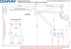 S180 wall-mount minor surgical light