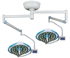 S780/780 dual-head ceiling-mount operating theatre light (160,000/160,000 lux)