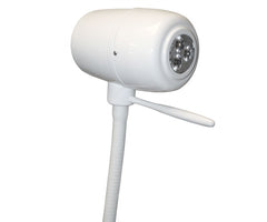 X210 wall-mount examination light with IEC cable