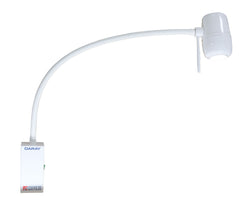 X210 wall-mount examination light with flush fitting installation kit