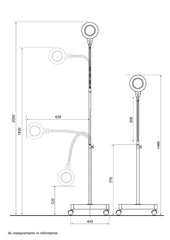 S180 flexible mobile-mount minor surgical light